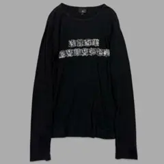 Archive 00s JUST CAVALLI Beads logo tee
