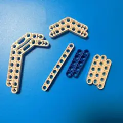 LEGO ホワイト ブルー リフトアーム まとめ売り