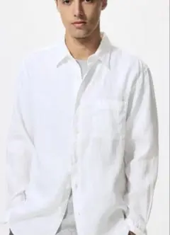 UNIQLO プレミアムリネンシャツ　Lサイズ