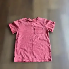 GLOBAL WORK XL ポケット付きピンクTシャツ