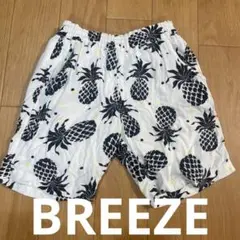BREEZE パイナップル柄 ハーフパンツ サイズ110