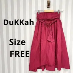 『DuKKah』 デュカ (FREE) フレアスカート