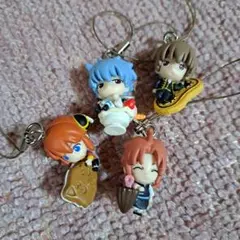 銀魂　フィギュアストラップ　2013年～甘味編～4種セット