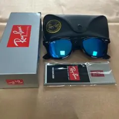 美品 Ray-Ban RB2140 サングラス ブルー 匿名発送可