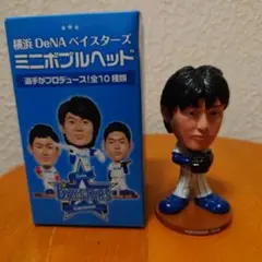 ま　横浜DeNAベイスターズ 筒香　宮崎　東　山崎　ボブルヘッド４体セット 横浜DeNAベイスターズ 筒香嘉智 ボブルヘッド