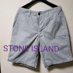 STONE ISLAND ハーフパンツ ライトグレー チノショーツ