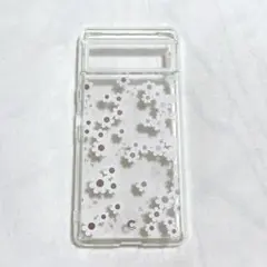 ⭐️Spigen Pixel 7用 ケース クリア 花柄ケース ストラップ穴付き