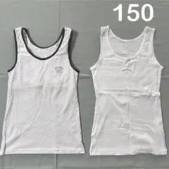 女の子用　胸二重タンクトップ