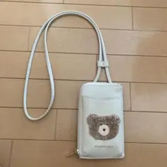 クーリア　ほっこりモコモカ　スマホポーチショルダー