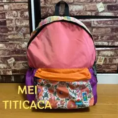 リュック2点　【美品】チチカカ×MEI　コラボ　リュック　バックパック 2025年最新】チチカカ リュック meiの人気アイテム - メルカリ