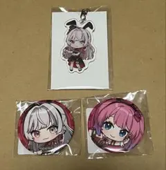 石神のぞみ 倉持めると DMM Secret Party 缶バッジ アクキー