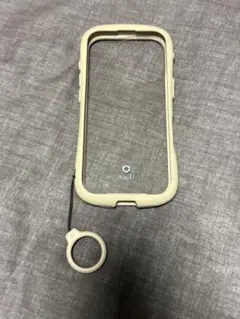 iFace iPhone16pro ベージュ＆リングストラップ