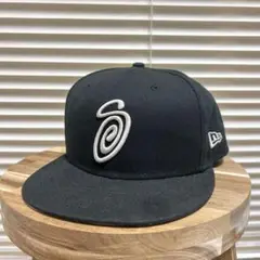 stussy x new era キャップ ブラック ステューシー ニューエラ