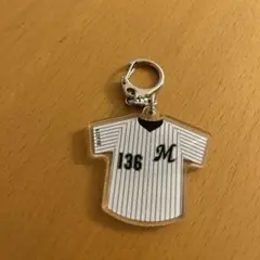 ユニフォーム型アクリルキーホルダー 藤田 136