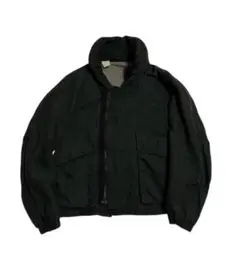 アーカイブ n.ハリウッド 2010AW ビッグスタンドカラー 中綿ブルゾン 黒