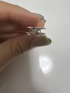 GUCCI インターロッキングGスリムオープンバンド