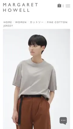 MHL コットンTシャツ