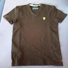 VIOLA RUMORE Vネック Tシャツ M 黒