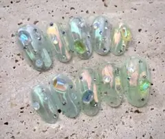 【現品】énoi baby soft×うるパ　キラキラネイル