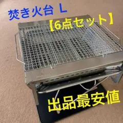 【即日発送】スノーピーク 焚火台Lスターターセット+焼き網+グリルブリッジ②