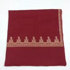 テーブルクロス 赤色 刺繍 柄 タイ