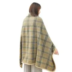 ⭐️あったか⭐️ ブランケット 大判 おしゃれ ひざ掛け ボタン付き ポンチョ