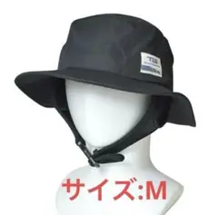 NEW！ オススメ！TLS　SURF HAT BLACK　UPF 50 (M)