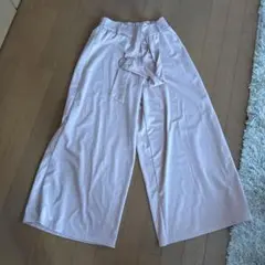 ワイドパンツ　160 ピンク
