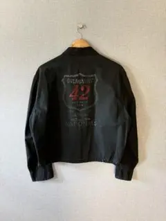 60s Tupelo ドリズラージャケット ブラック 希少 染み込みプリント
