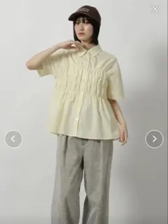 LAKOLE シャーリングシャツ