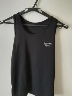 Reebok ブラック タンクトップ160cm