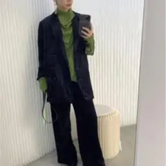 【新品タグ付】Ameri RAYON CORDUROY JACKET
