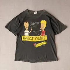 90s BEAVIS and BUTTHEAD vintage ブラック M