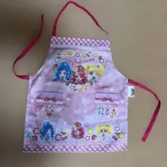 プリキュア エプロン ピンク