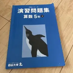 四谷大塚　予習シリーズ　演習問題集　算数　5年下