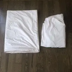 シングルシーツ・カバーセット ライトベージュ　ボックスシーツ