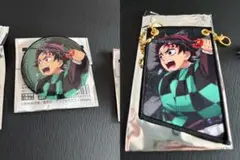 鬼滅の刃　竈門炭治郎　グリッター　缶バッジ　ワッペン