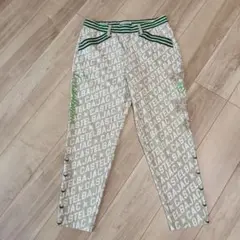【希少サンプル品】CASTELBAJAC SPORT 総柄ロゴパンツ 日本製 М