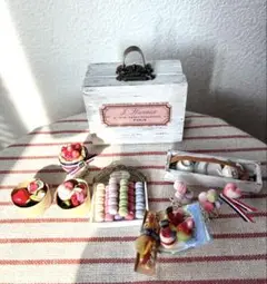 ＊ミニチュアhandmade＊pu_de_hana＊小さなトランク
