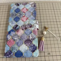 Galaxy M23 5G タッセルストラップ付き 手帳型 花柄