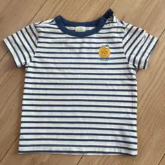 ストライプキャラクターTシャツ
