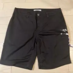 Russeluno ゴルフ用黒ウェア　5 L ラッセルノ　ブラックハーフパンツ
