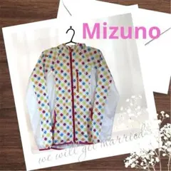 Mizuno ミズノ カラフルダイヤモンドパターンウィンドブレーカー