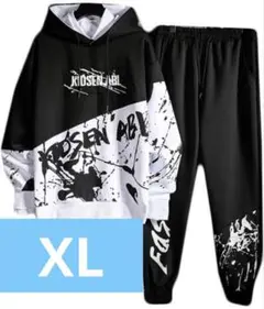 【新品】　パーカー 上下セット メンズ カジュアル ジャージ 春秋冬 XL