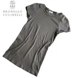 BRUNELLO CUCINELLI ブルネロ カットソー シルク サイズL
