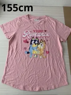 Bluey アニメ　Tシャツ　ブルーイ　ビンゴ　半袖　女の子　Tシャツ150cm