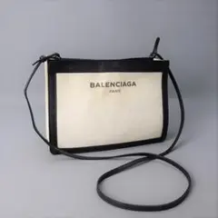 本物■バレンシアガ■ネイビーポシェット■斜めがけショルダーバッグ/クラッチバッグ
