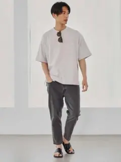 【LAKOLE】ストレッチデニムクロップドパンツ