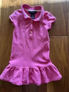 ラルフローレン 半袖ワンピース 24M ピンク