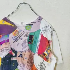 【ソウルマニア】Tシャツ フリーサイズ SOULSMANIA レコードコラージュ